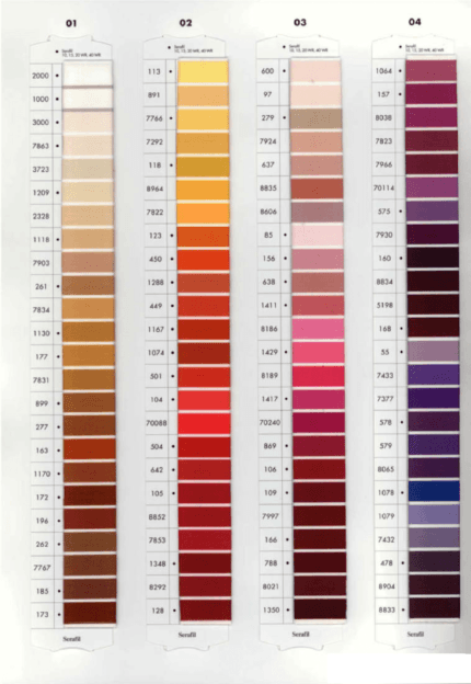 Serafil_colour_card_1