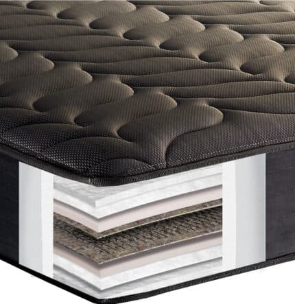 1519 Ανατομικό Στρώμα Total Black Bonnell