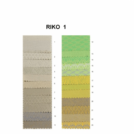 Υφάσματα επιπλώσεων Riko