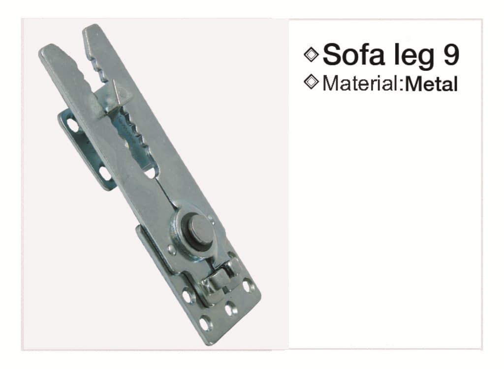 Σύνδεσμος σαλονιών δόντι Sofa Leg 9